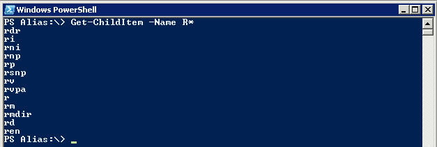 PowerShell Training Alias Name Parameter