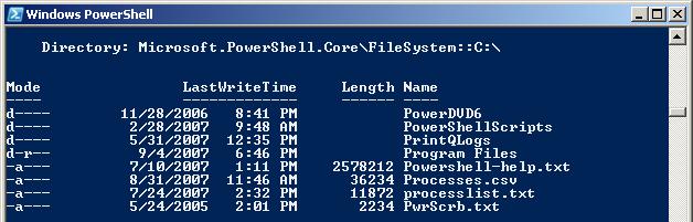 PowerShell Training Mode